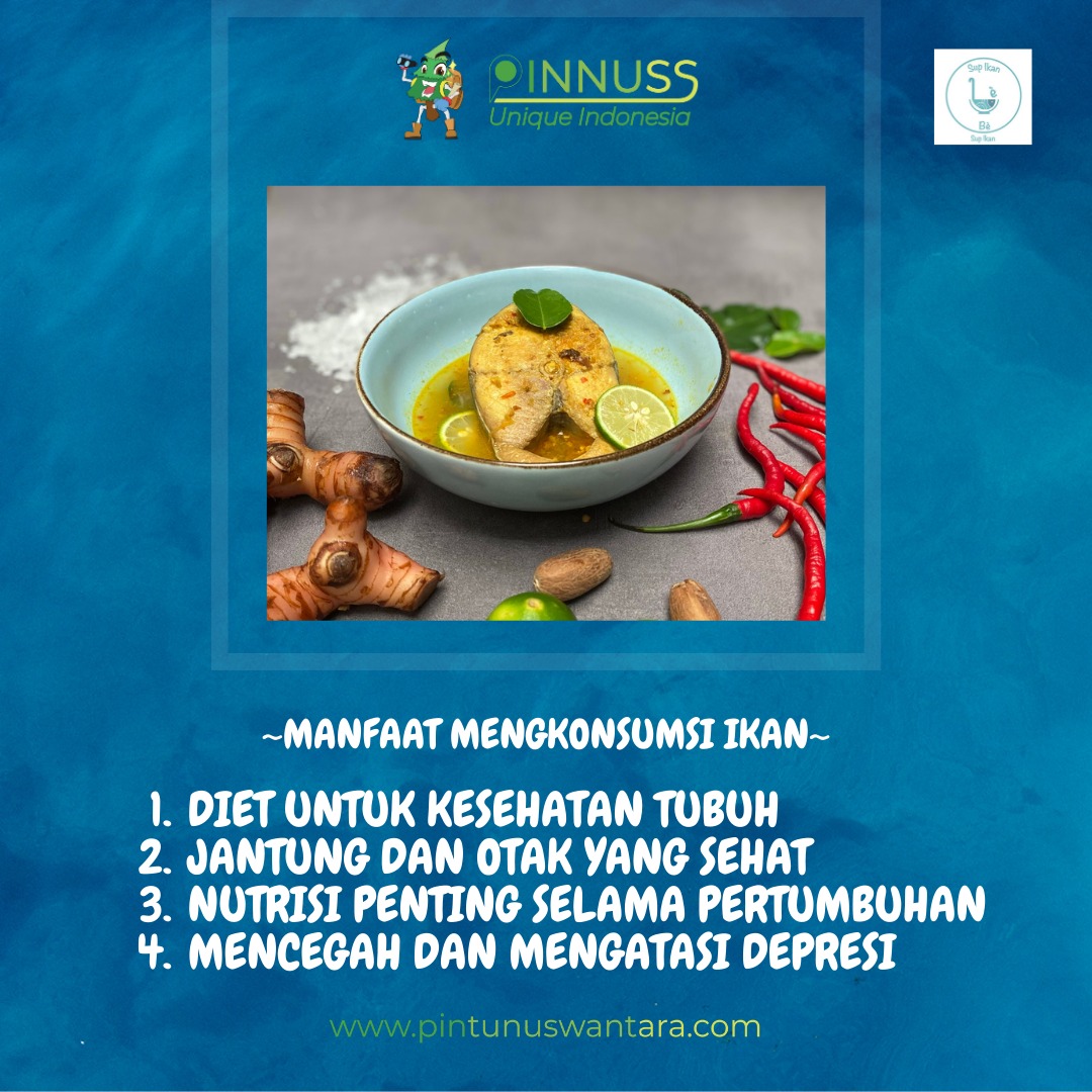 PENTING BAGI TUBUH, MANFAAT DARI MENGKONSUMSI IKAN